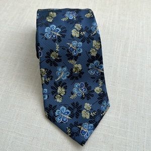 Ermenegildo Zegna Navy Silk Tie